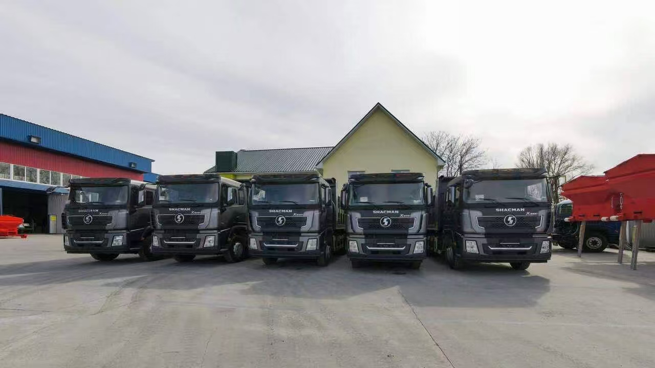 Shaanxi Automobile Delonghi X3000, napęd typu 6x4 z rozstawem osi 3975+1400 mm,